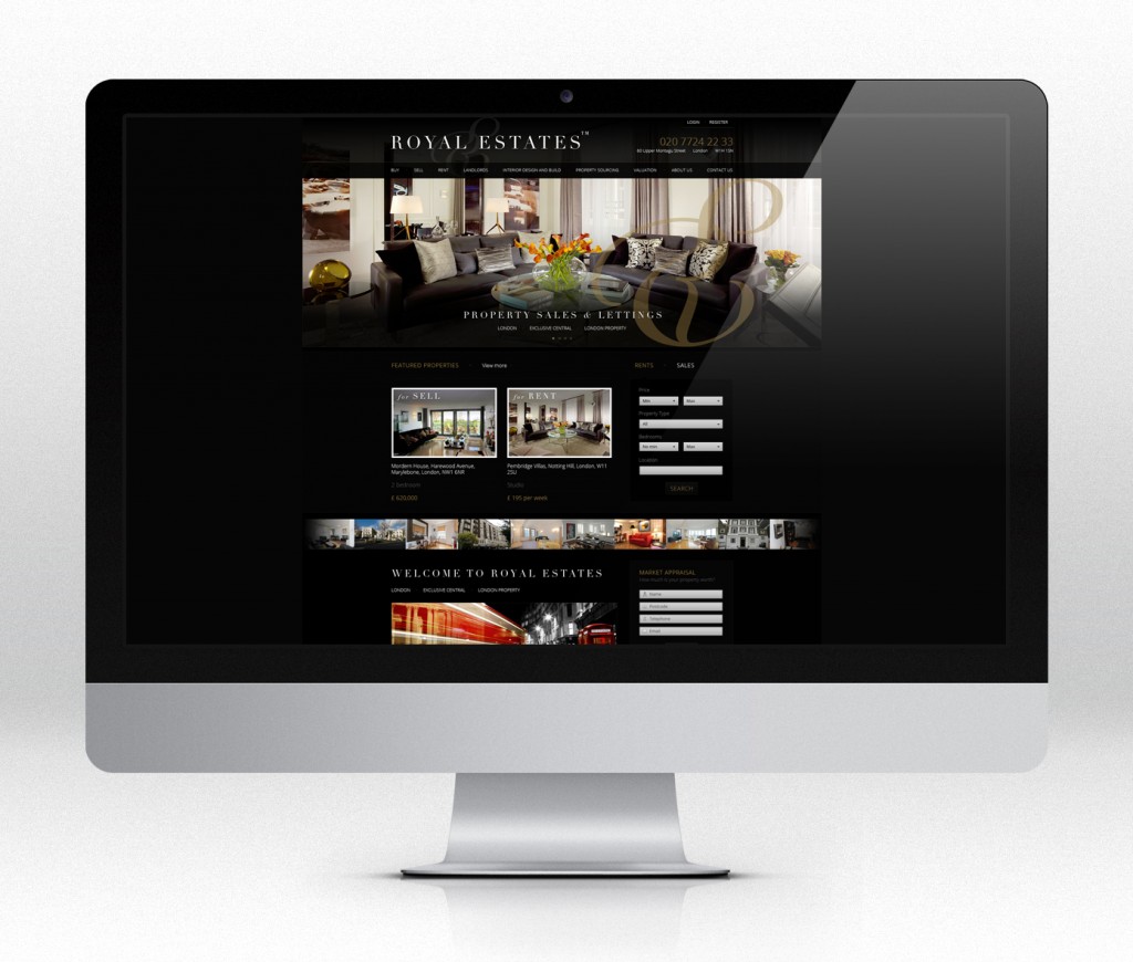 Royal Estates Web1